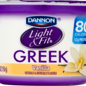 DANNON LIGHT N FIT GREEK VANILLA