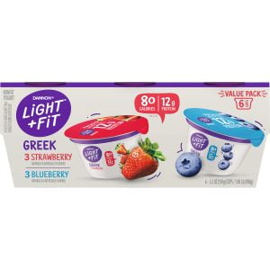 LT N FIT GREEK STRAWBERRY & BLUEBERRY  (6 PACK)