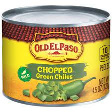 OEP CHOPPED GREEN CHILES MILD