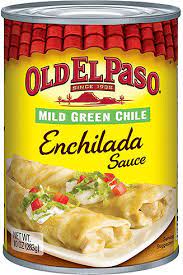 OEP GREEN CHILE ENCHILADA SAUCE MILD