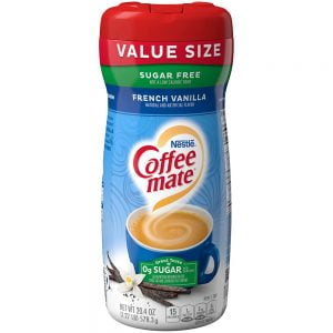 COFFEE MATE POWDER FRENCH VANILLA SUGAR FREE