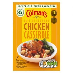 COLMANS REC MIX SACH CHICKEN CASEROL