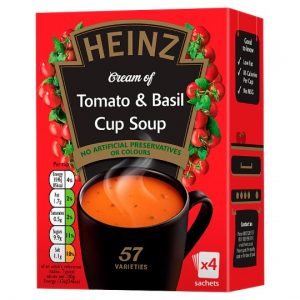 HEINZ TOMATO & BASIL DRY CUP A SOUP
