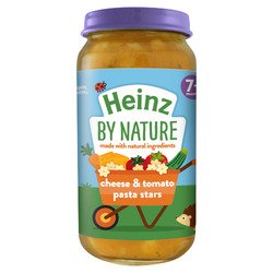 HEINZ CHEESY TOM PASTA STARS BABY FOOD JR