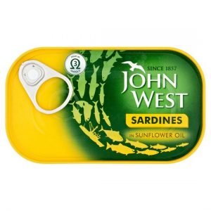 JOHN WEST SARDINES IN SUNFLOWER OIL
