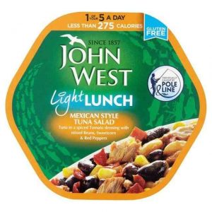JOHN WEST TUNA LUNCH ON THE GO MEXICAN STYLE