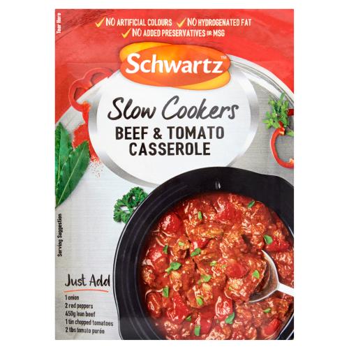 SCHWARTZ BEEF TOMATO CASSEROLE SACHET CPT International