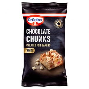 DR.OETKER WHITE CHOCOLATE CHUNKS