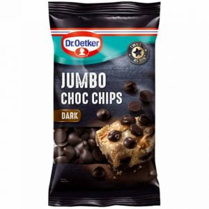 DR.OETKER DARK JUMBO CHIPS