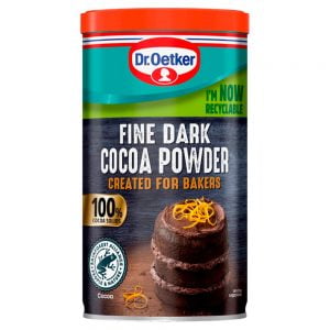 DR.OETKER FINE DARK COCOA POWDER TUB