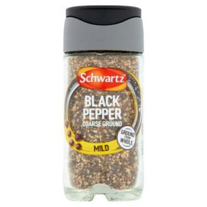 SCHWARTZ BLACK PEPPER COARSE GROUND JAR