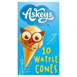 ASKEYS CONTINENTAL WAFFLE CONES 10PK