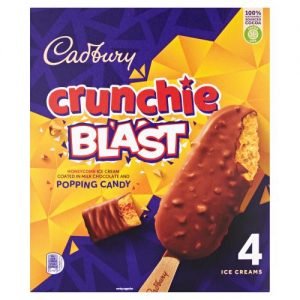 CADBURY CRUNCHIE BLASTS 4PK