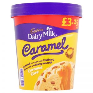CADBURY CARAMEL TUB £3.25