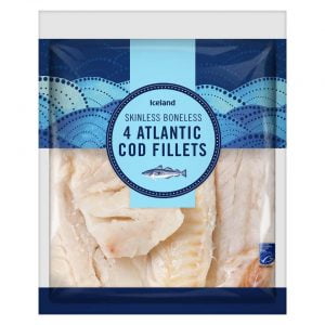 ICELAND 4PK ATLANTIC COD FILLETS