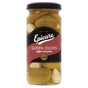 EPICURE QUEEN OLIVES STUFFED WITH GARLIC