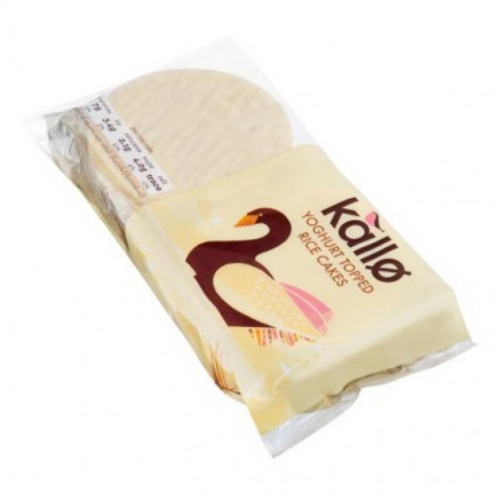 KALLO YOGHURT TOPPED ROUND RICE CAKE CPT International