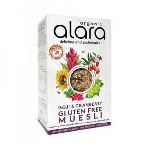 ALARA ORGANIC GOJI & CRANBERRY MUESLI GF