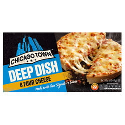 CHICAGO TOWN 8PK DEEP DISH CHEESE PIZZA