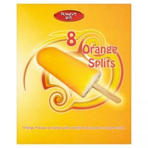 FRANCO'S ORANGE SPLITS 8PK £2