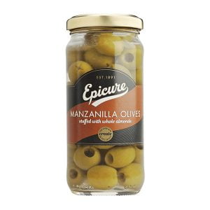 EPICURE MANZANILLA OLIVES STUFFED WITH ALMONDS