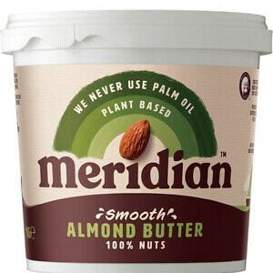 MERIDIAN SMOOTH ALMOND BUTTER 100%