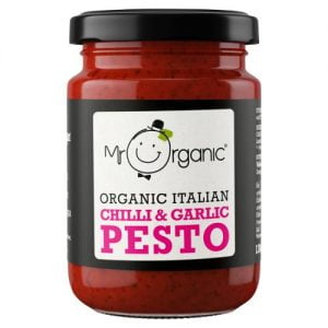 MR ORGANIC VEGAN CHILLI & GARLIC PESTO