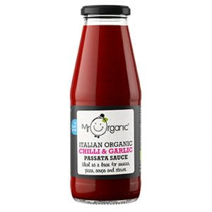 MR ORGANIC CHILLI & GARLIC PASSATA SAUCE