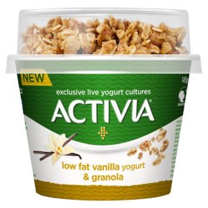 ACTIVIA TOPPERS WITH GRANOLA