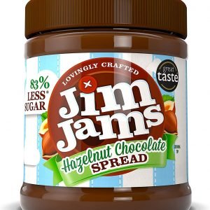 JIM JAMS NO ADDED SUGAR HAZELNUT CHOCOLATE SPREAD 350G