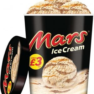 MARS ICE CREAM TUB £3