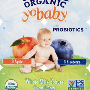 STONYFIELD ORGANIC YO BABY YOGURT BLUEBERRY & APPLE