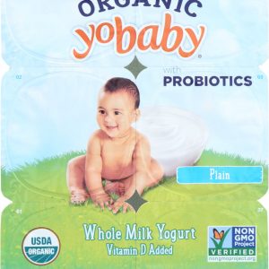 STONYFIELD ORGANIC YO BABY YOGURT SIMPLY PLAIN
