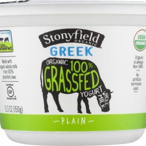STONYFIELD ORGANIC WHOLE MILK FROZEN YOGURT PLAIN GRASSFED
