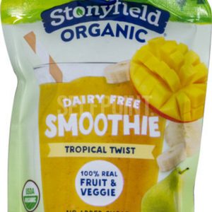 STONYFIELD ORGANIC WHOLE MILK FROZEN YOGURT TROPICAL TWIST SMOOTHIE