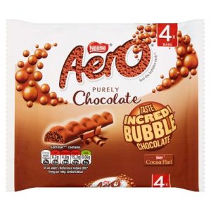 NESTLE AERO BUBBLY MILK 4PK