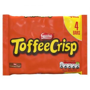 NESTLE TOFFEE CRISP MP 4PK