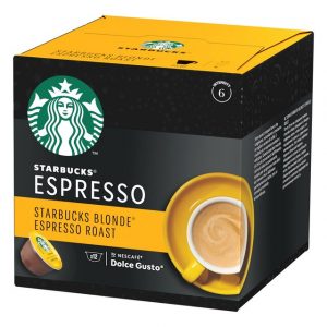 STARBUCKS BLONDE ESPRESSO ROAST CAPS 12CAP