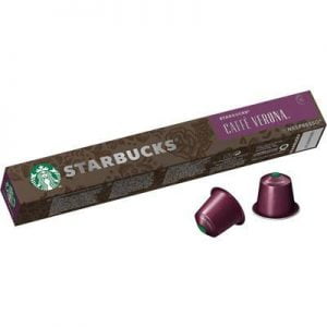 STARBUCKS CAFFE VERONA COFFEE PODS 10 PACK