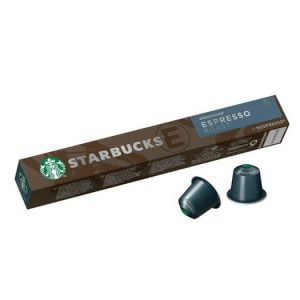 STARBUCKS ESPRESSO ROAST COFFEE PODS 10 PACK