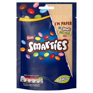 NESTLE SMARTIES MILK CHOCOLATE SHARING BAG