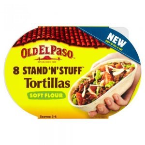 OLD EL PASO  8 SNS SOFT TORTILLA