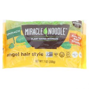 MIRACLE NOODLE SPINACH ANGEL HAIR
