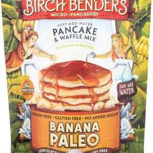 BIRCH BENDERS PANCAKE & WAFFLE MIX BANANA PALEO