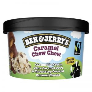 BEN & JERRY'S CARAMEL CHEW CHEW
