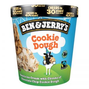 BEN & JERRY'S COOKIE DOUGH