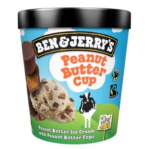 BEN & JERRY'S PEANUT BUTTER CUP