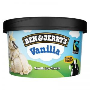 BEN & JERRY'S VANILLA