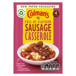 COLMANS REC MIX SAUSAGE CASEROLE