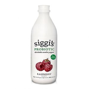 SIGGI'S NON-FAT YOGURT PROBIOTIC DRINK FILMJOLK RASPBERRY